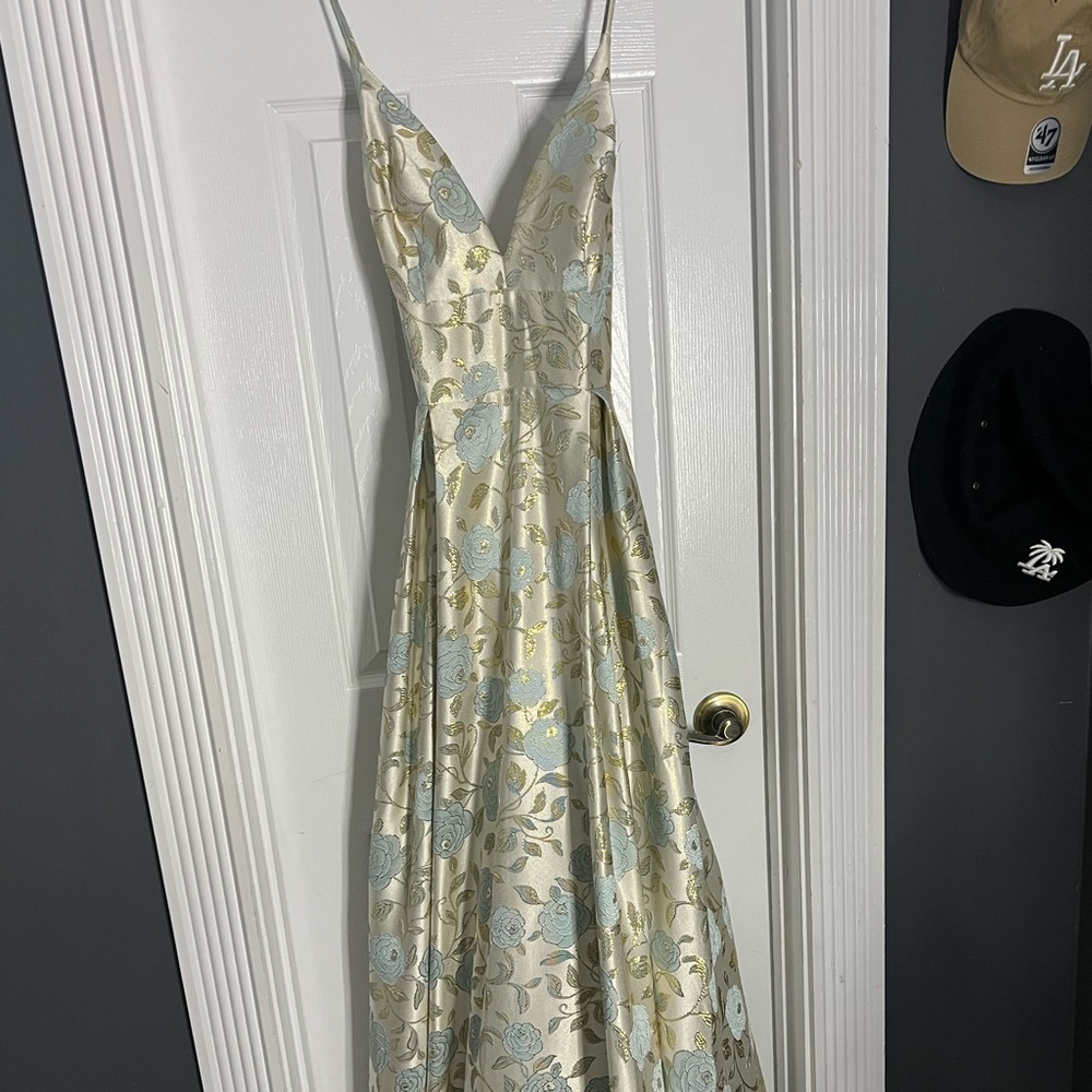 Floral formal dress